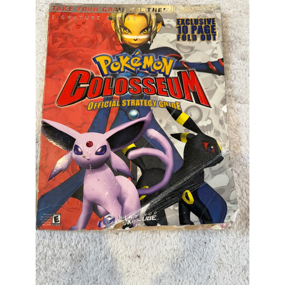 Pokemon Colosseum Official Strategy Guide BradyGames Nintendo GameCube 2004